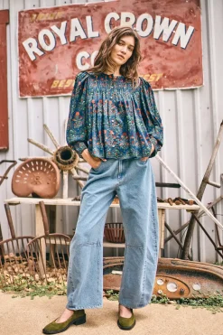 Mabel Pant in Vintage Denim
