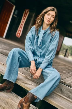 Mabel Pant in Vintage Denim