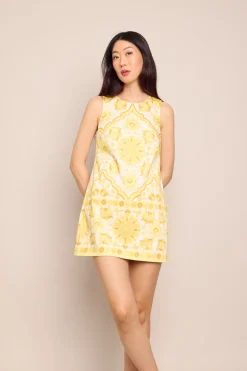 Mackenzie Dress in Mystic Yellow