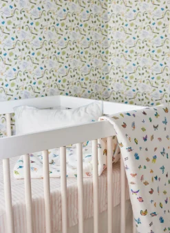 Madame Butterfly Crib Quilt