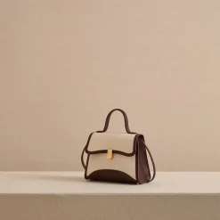 Madeline 21 in Canvas Natural & Supple Soft Chocolate