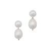 Madeline Earrings in White