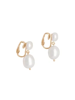 Madeline Earrings in White