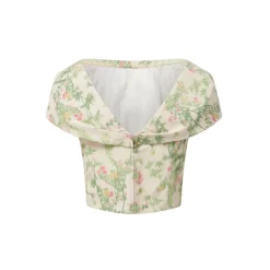 MAE x Scalamandré Bethany Top in Jardin De Chine