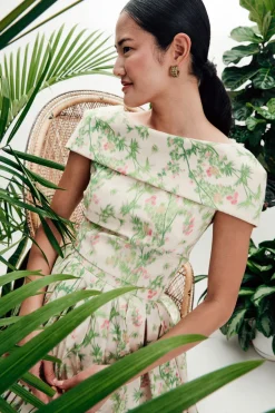 MAE x Scalamandré Bethany Top in Jardin De Chine