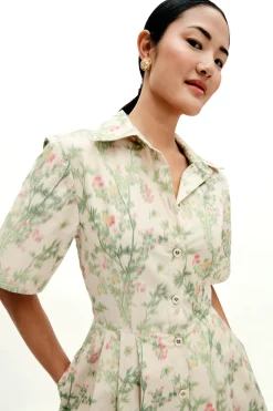MAE x Scalamandré Rory Dress in Jardin De Chine
