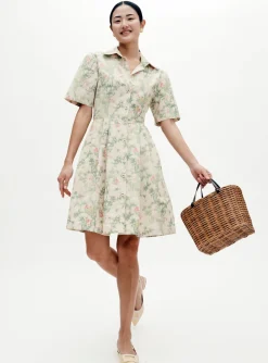 MAE x Scalamandré Rory Dress in Jardin De Chine