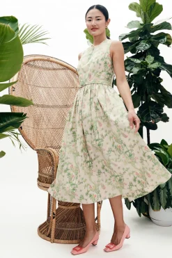 MAE x Scalamandré Sadie Dress in Jardin De Chine