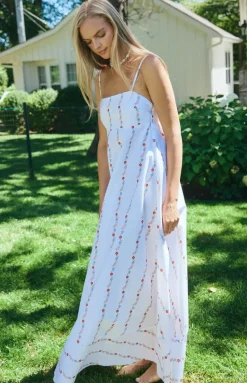 Maeve Dress in Floral Stripe