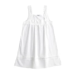 Maeve White Cotton Nightgown