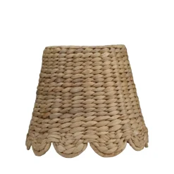 Maison Maison Design x Zafferano Scalloped Water Hyacinth Lampshade