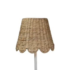 Maison Maison Design x Zafferano Scalloped Water Hyacinth Lampshade