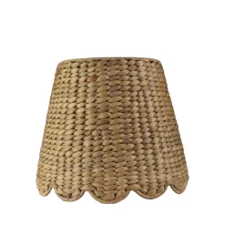 Maison Maison Design x Zafferano Scalloped Water Hyacinth Lampshade