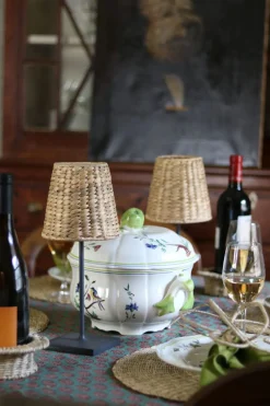 Maison Maison Design x Zafferano Empire Water Hyacinth Lampshade