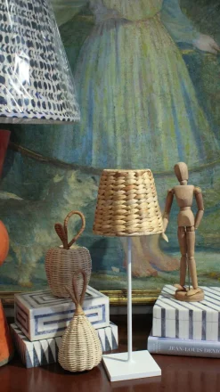 Maison Maison Design x Zafferano Empire Water Hyacinth Lampshade