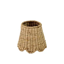 Maison Maison Design x Zafferano Scalloped Seagrass Lampshade