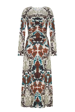 Maisy Dress in Mira Stone