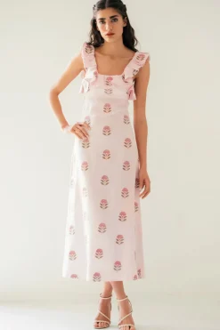 Malika Dress in Pink