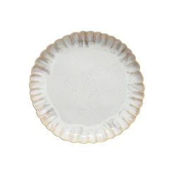 Mallorca Collection Dinner Plates in Sand Beige, Set of 6