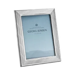 Manhattan Picture Frame, Leather & Steel