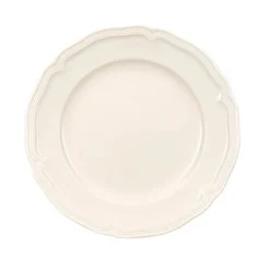 Manoir Salad Plate in White