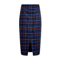 Manor Wrap Skirt in Aspen Plaid