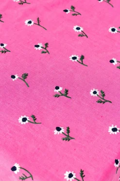 Manzanilla Rectangular Tablecloth in Bougainvillea