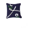 Manzanilla Ring Pillow in Navy