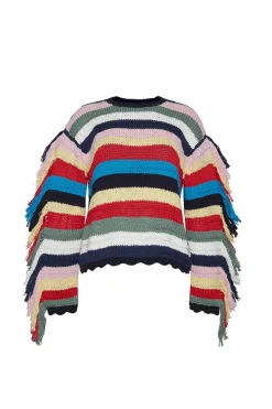Marathi Crewneck in Stripe Multi