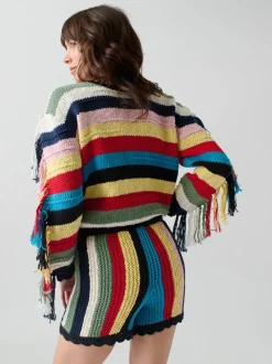 Marathi Crewneck in Stripe Multi