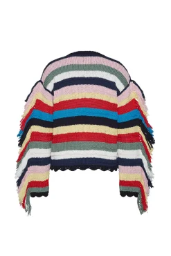 Marathi Crewneck in Stripe Multi