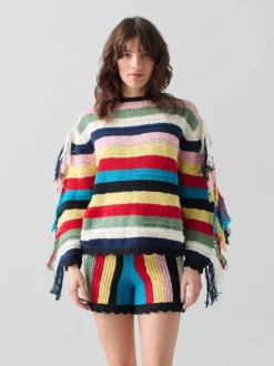 Marathi Shorts in Stripe Multi