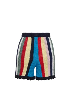 Marathi Shorts in Stripe Multi