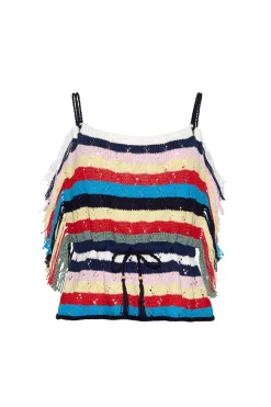 Marathi Tank in Stripe Multi