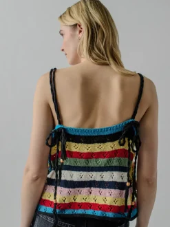 Marathi Tank in Stripe Multi