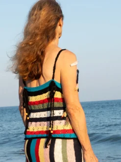 Marathi Tank in Stripe Multi