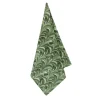 Marble Linen Napkin in Green