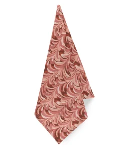 Marble Linen Napkin in Pink