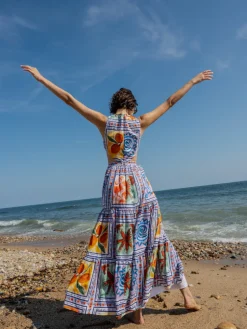 Marcia Dress in Ceramic