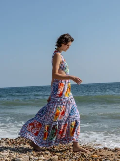 Marcia Dress in Ceramic