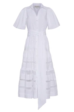 Mardi Dress in White