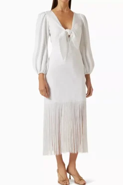 Marea Dress In White