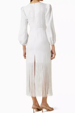 Marea Dress In White