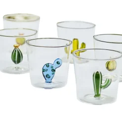 Margarita Cactus Glasses - Set