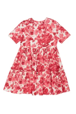 Margaux Dress in Berries Pink