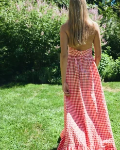 Margot Dress in Red Gingham