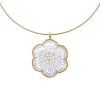 Marguerite Pendant & Neck Wire