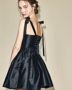 Marie Mini Dress in Black