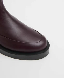 Marion Boot in Plum