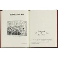 Mark Twain's Words of Wisdom in Bonded Leather